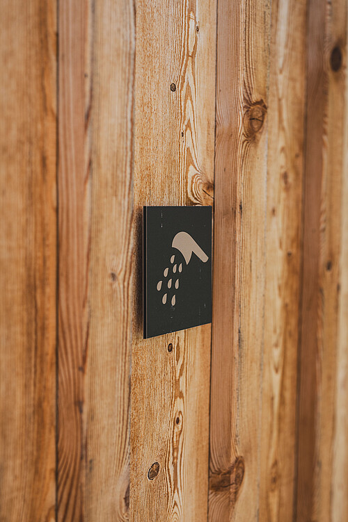 Dusche im poolhaus am sonnendeck schmiedgut – Sommer, Schmiedgut Bad Aussee