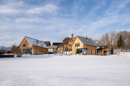 Schmiedgut bad aussee suedansicht winter – Winterimpressionen, Schmiedgut Bad Aussee