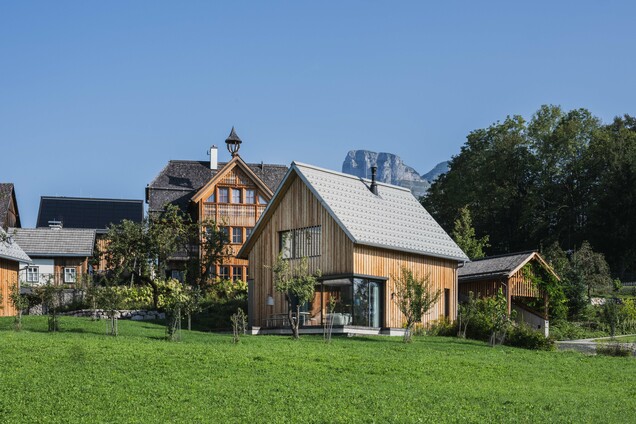 Schmiedgut waldundwiese exklusives ferienhaus design chalet aussenansicht – Workation, Schmiedgut Bad Aussee