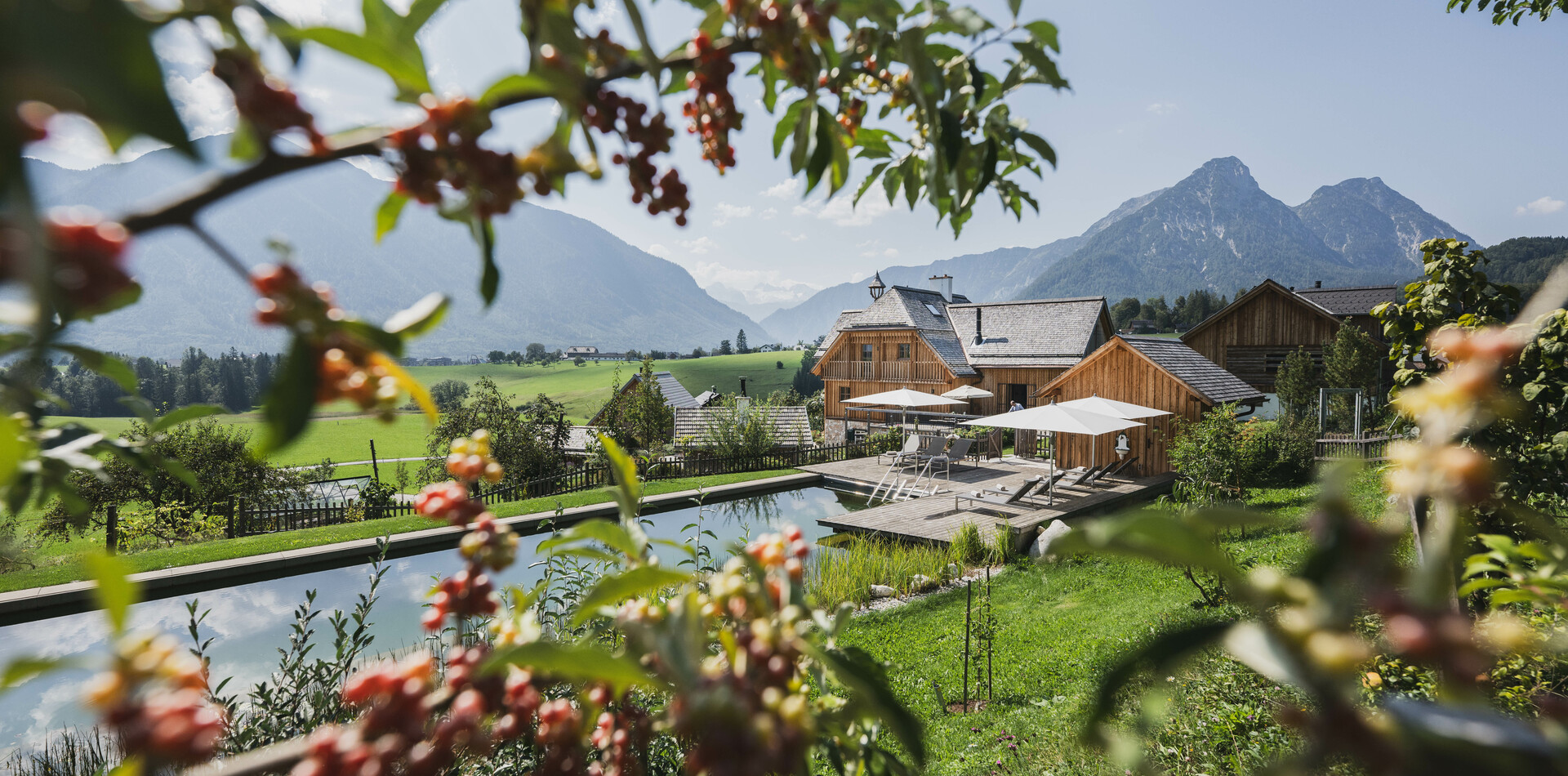 Sommerurlaub mit pool gartenoase schmiedgut ausseerland salzkmmergut – Gartenlandschaft, Schmiedgut Bad Aussee