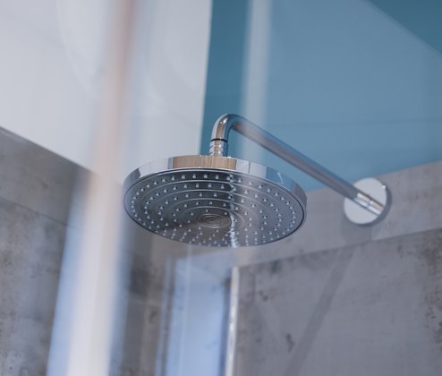 Schmiedgut waldundwiese badezimmer erdgeschoss regenwalddusche – Wald & Wiese, Schmiedgut Bad Aussee